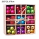 thumbnail image 2 of Bolas de Navidad, 99 Uds., adornos decorativos para árbol de Navidad, coloridos. oso de fresa Electrónica, 2 of 5