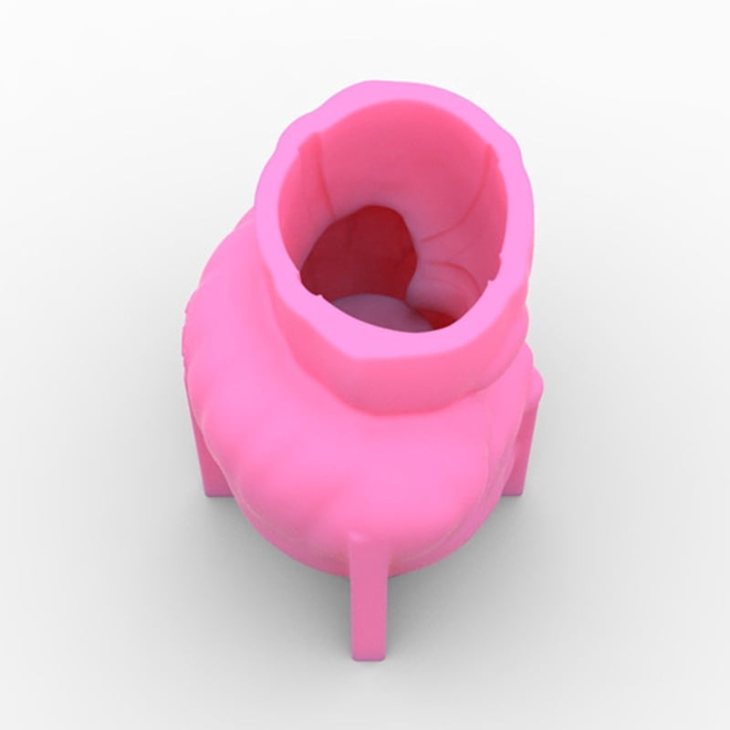 Cute Girl Flowerpot Epoxy Resin Mold Plant Pot Concrete Plaster Silicone Mould