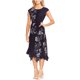 thumbnail image 2 of Vince Camuto Vestido midi asimétrico con dobladillo de pañuelo para mujer, Azul, 6 Vince Camuto Asimétrica,Midi, 2 of 2