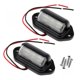 thumbnail image 1 of 2 uds Universal rojo blanco 12v 24v matrícula luces lámpara barco remolque Rv camión, 1 of 2