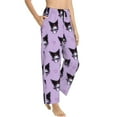 thumbnail image 2 of Kuromi Women's Pajama Pants Ultra Soft Comfy Sleep Lounge Pants Cartoon Print Lightweight Casual Bottoms Loungewear, 2 of 8
