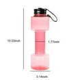 thumbnail image 3 of Clearance under $5 Usloyux Dumbbell Shaped Water Container | 700ml Travel Water Kettle, Sports Bottle for Workout, Gym, Cycling, Running, 3 of 8
