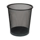 thumbnail image 1 of Paquete Botes De Basura de Malla Metálico para oficina, casa, escuela. Basurero de malla mesh (Negro), 1 of 5
