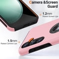 thumbnail image 4 of Entronix Heavy Duty Case Designed for Galaxy A16, Dual Layer Protection with Rotating Ring, Pink, 4 of 6