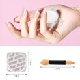 thumbnail image 4 of Polvo de uñas Artdone Chrome White Pearl y Red Pearl, tarros de 2 g, 4 of 7