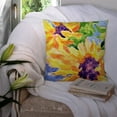 thumbnail image 3 of Carolines Treasures 6132PW1414 Flower - Sunflower Decorative   Canvas Fabric Pillow 14Hx14W multicolor, 3 of 4