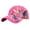 Pink, variant on Butterfly Embroidery Baseball Cap with Floral Detail, Women's Fashion Sun Visor Hat, Adjustable Casual Outdoor Headwear