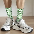thumbnail image 6 of Sigee St Patrick's Day4 for Contrast Design Soft Moisture-Wicking Socks Crew Casual Athletic Stretchy Loose Middle Tube Socks, 6 of 6