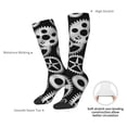 thumbnail image 4 of Logiee Metallic Gears Print Gift Stocking Stuffers,Adult Stockings,Novelty Socks,Funny Socks Birthday Running Walking Sleeping, 4 of 6