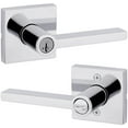 thumbnail image 6 of Kwikset 740Hflsqtv1-S Halifax Single Cylinder Keyed Entry Door Lever Set - Nickel, 6 of 7