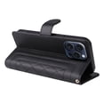 thumbnail image 6 of JTCASES Compatible with iPhone 15 Pro Max 6.7 inch Case Wallet Flip Folio Case [Kickstand] with RFID Blocking Card Holders [Shockproof] and Wrist Strap Phone Cover for Men Women Girls, Black, 6 of 8