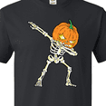 thumbnail image 4 of Inktastic Halloween Dabbing Great Pumpkin Skeleton T-Shirt, 4 of 5