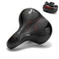 thumbnail image 1 of Maoww Bike Seat Waterproof Reflective Bike Saddle Non- for slip Bilateral Spring Shock Absorption Soft Cushion Seats, 1 of 6