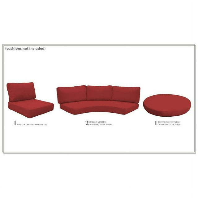 TK Classics Housse Set en Terre Cuite pour BARBADOS-06c