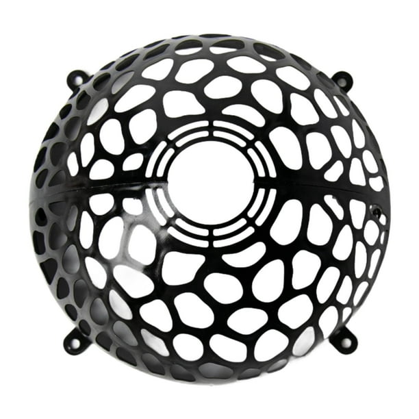 Bola flotante transpirable para plantas acuáticas, accesorio profesional ahuecado. Negro