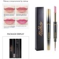 thumbnail image 4 of 14 colores 2 en 1 lápiz labial mate resistente al agua de larga duración para mujeres, 4 of 5