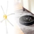 thumbnail image 4 of Reemplazo de robots de barrido Cepillos laterales de 6 brazos para Irobot Roomba 500 600 700 Series Robotic, 4 of 5