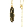 thumbnail image 1 of Colgante de cristal de Chakra, piedra de cuarzo de piedras preciosas naturales puntiagudas hexagonales para collar Wmkox8yii  fajkfhkj578, 1 of 1