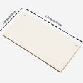 thumbnail image 3 of 3Pcs Unfinished Wood Sign Blank Rectangle Hanging Wooden Plaque Diy Craft Project Wood Sign With Rope Door Wall Art Decorative, 3.94X7.87 Inch, 3 of 7