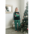 thumbnail image 3 of PajamaGram Christmas Pajamas For Family Matching Christmas Family ​Pajamas Sets, Xmas Elk Reindeer Print Family Christmas ​Pjs Matching Sets Loungewear Outfits, 3 of 5