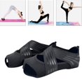 thumbnail image 4 of Milageto 2xNon Skid Women Barre Yoga Shoes Pilates Grip Socks Flexible Machine Wash Black S, 4 of 7