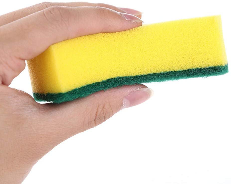 Kitchen Sponges Scrubber Scrub Scourer for Washing Cleaning Dishes 30Pcs 
