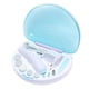 thumbnail image 1 of Pulidor de uñas eléctrico Pulido de 360  degree profesion Ligera vibración Pedicura Rotación bidireccional Bajo decibelio 8 Cabezales de pulido para niños, 1 of 4