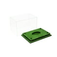 thumbnail image 4 of Deluxe Clear Acrylic Rugby Ball Display Case with Black Risers and Turf Base (A004-CBRTB), 4 of 5