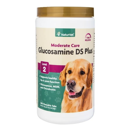 Joint Care Supplement For Dogs, Support Joint Health with Glucosamine, MSM and Chondroitin, Chewable Tablets, Made by