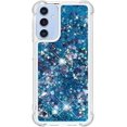 thumbnail image 2 of Compatible with Samsung Galaxy A15 5G Liquid Case Glitter Cute Phone Case Shiny Floating Quicksand Shockproof Protective Soft TPU Girly Women Case for Samsung Galaxy A15 5G Love Blue YB, 2 of 14