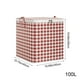 thumbnail image 3 of Bolsa de almacenamiento resistente de 50x50x40 cm con asas reforzadas, bolsa de ropa extragrande con doble cremallera para viajes y ahorro de espacio (rojo, 1 unidad) Rkxzt, 3 of 9