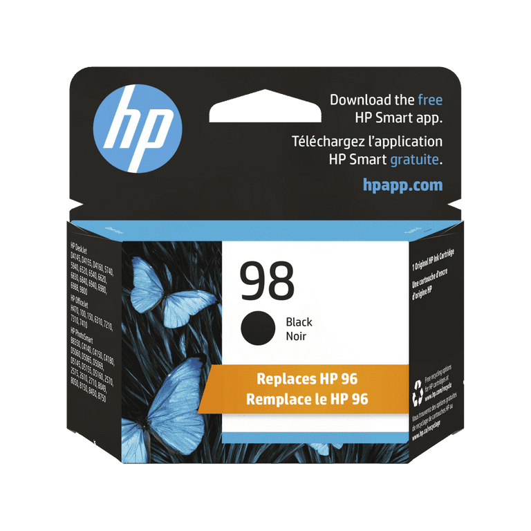 HP 98, (C9364WN) Black Original Ink Cartridge HP 98, (C9364WN) Black Original Ink Cartridge