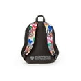 thumbnail image 2 of Justice™ Brand Girls Tie Dye Heart Printed Nylon Multi Compartment Backpack 17” Backpack with Texture Rubber Embossed Keychain, 2 of 4