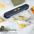 thumbnail image 5 of Limited Time Deals!Vacuum Sealer Machine，2025 Powerful Vacuum Sealer Machine，Compact Design，Super Strong Suction Power，Food Sealer with Digital Timer（Orange-C，one Vacuum Sealing Machine+Ten Bags）, 5 of 5