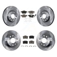 thumbnail image 1 of CMX Front Rear Disc Brake Rotors and Ceramic Pads Kit for Car Volkswagen Jetta Beetle with 253mm Diameter Rotor K8C-101118, 1 of 11