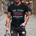 thumbnail image 2 of Usa 250Th Anniversary Merchandise, Men's 4th of July Shirts Short Sleeve Muscle Fit T Shirts Casual Round Neck Summer Tops, 2 of 5
