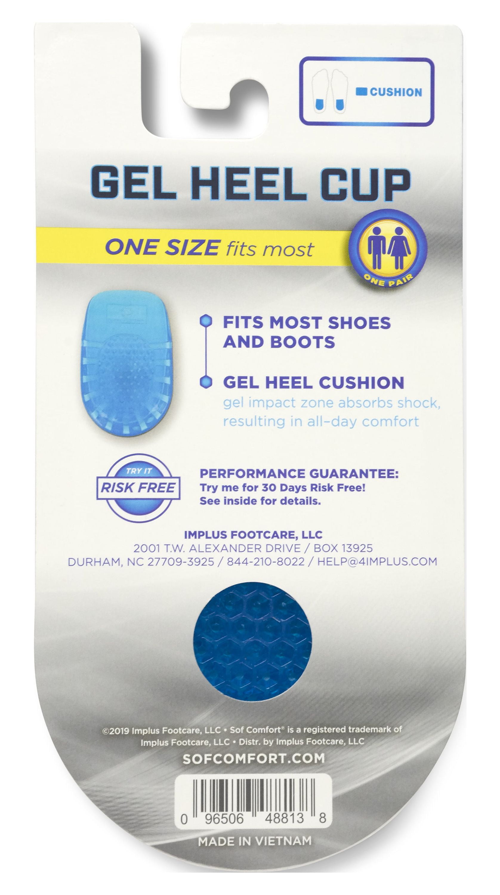 Gel Heel Cup One Size 