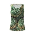 thumbnail image 4 of Lsque Succulents Printed Workout Tank Tops for Women, Athletic Sports Tank Tops, Compression Sleeveless Dry Fit Shirts,Sleeveless Yoga Shirt-XX-Large, 4 of 9