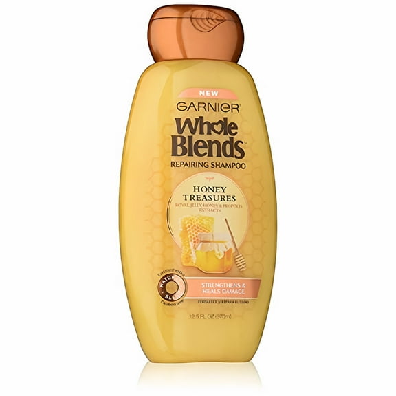 Garnier Whole Blends Repairing Shampoo Honey Treasures 12.5 fl oz (Pack of 5)