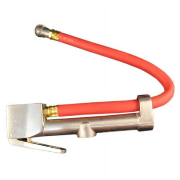 Milton S-505 Analog Tire Inflator with Pressure Gauge, 15" Hose Single Head Air Chuck, Made In USA 10-160 PSI