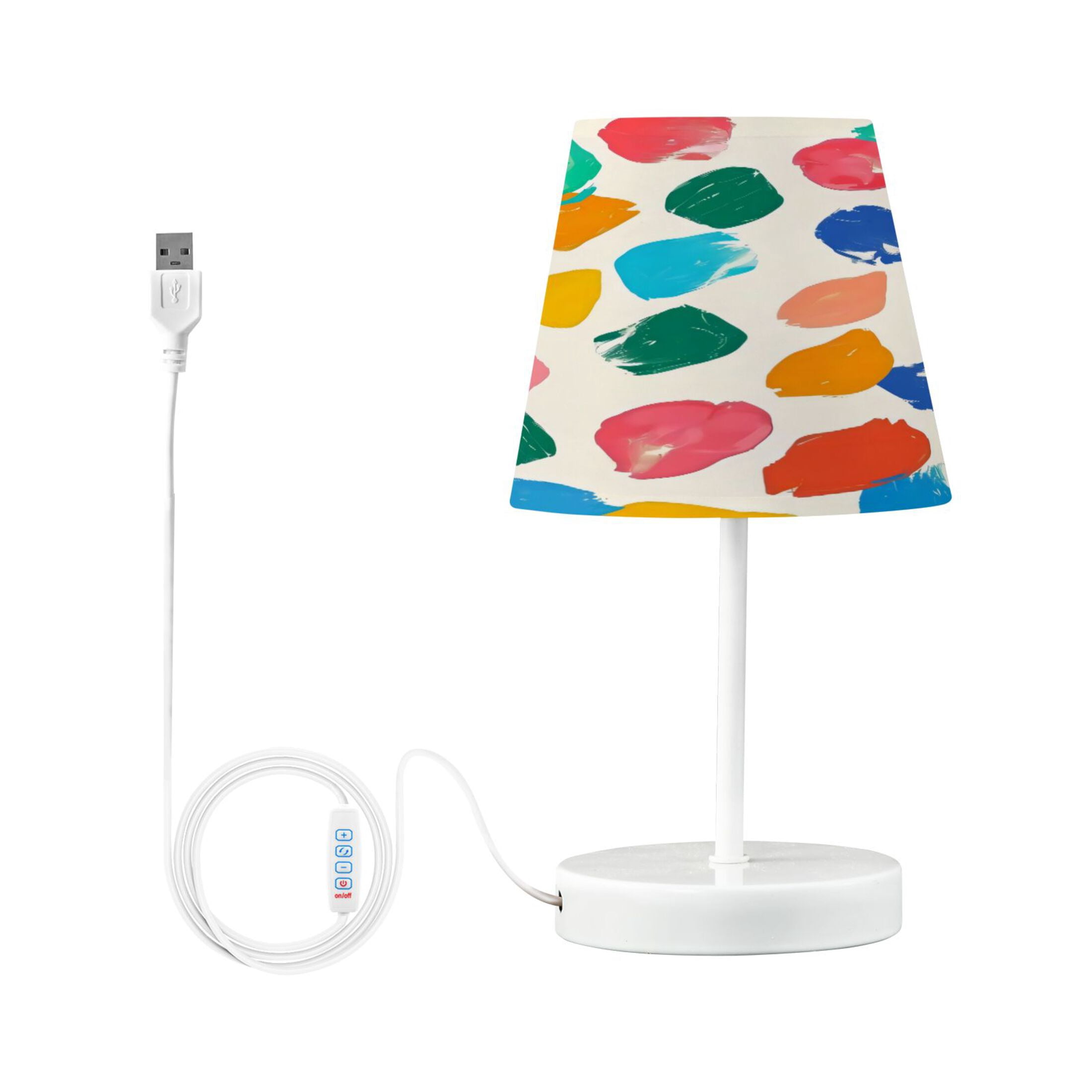 Table Lamp Small 5.9x10.8 Inches Table Lamps Night Light Tools & Home Improvement Bedroom Lamp Guest Room Lamp Study Lamp Office Lamp Oil Painting Petal