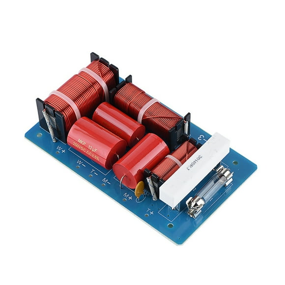 Audio Module Board, 600/ 4500Hz Treble Alto Bass 3 Way Frequency Divider, For 8-12inches High Power Speaker