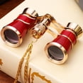 thumbnail image 2 of MasteelfCA 1 Set Opera Glasses Compact Binoculars Small Telescopes 3 x 25 Binoculars for Bird Watching, 2 of 8
