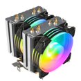 thumbnail image 3 of Compatible CPU Air Coolers Double Tower 6 Heat Pipes PWM Fan Low Noise Design, 3 of 8