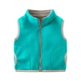 thumbnail image 3 of Boys Jacket Baby Kids Warm Thick Cotton Sleeveless Patchwork Vest Coats Clothes Jackets For Boys Blue 4 Years-5 Years, 3 of 3