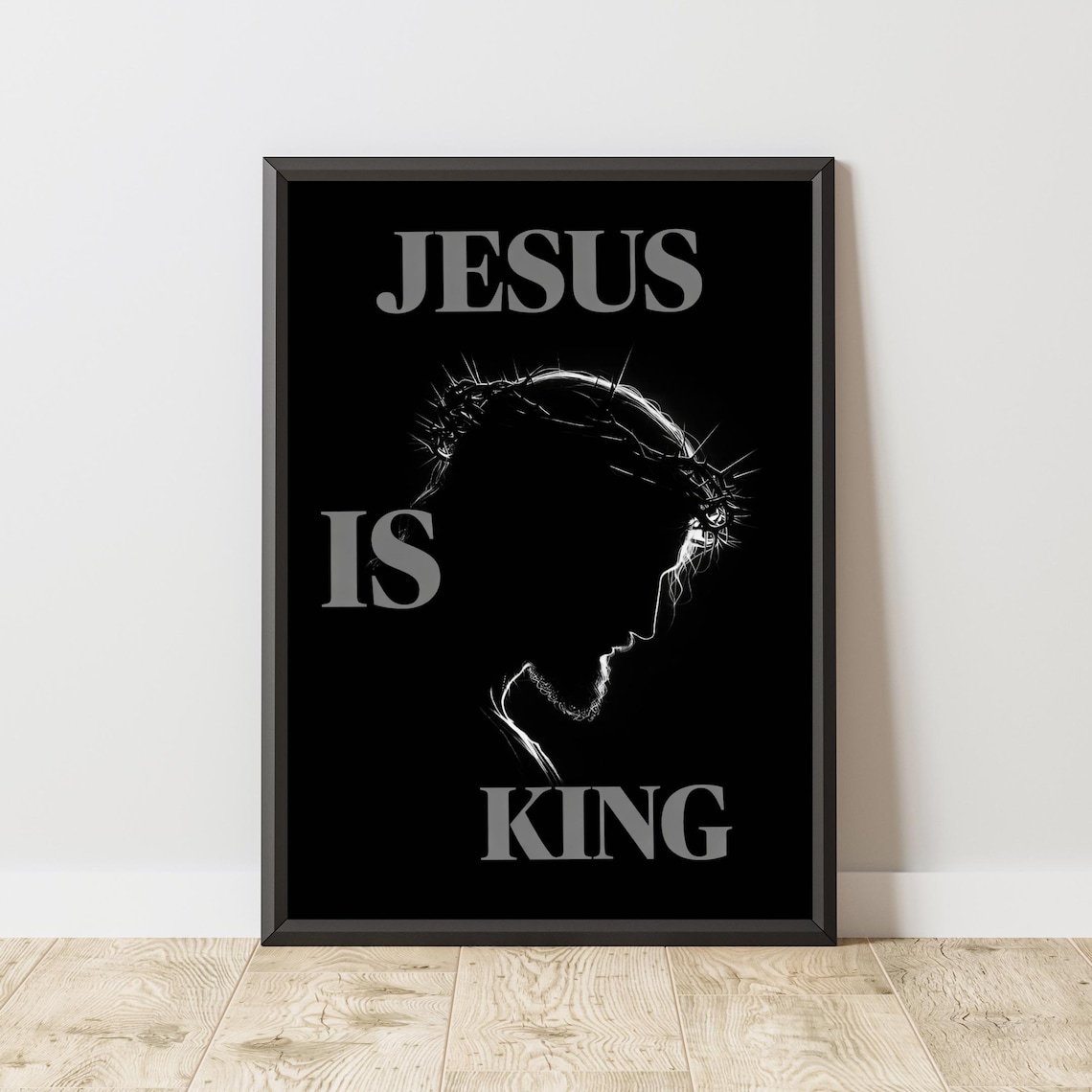 Jesus Poster Christian Religious Faith Wall Art Unframed Paper Print