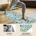 thumbnail image 4 of Cute Akita Dog Beagle Bulldog Rottweiler Dachshund Hot Yoga Mat Towel Non Slip for Hot Yoga - Quick-Drying Yoga Mat Cover with 4 Corner Pockets with Travel Bag - Hot Yoga Towel Non Slip 74"x26", 4 of 6