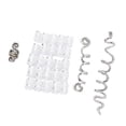 thumbnail image 3 of Dreadlocks Perles Style Rétro Alliage 8x9CM Printemps Forme Cheveux Décoration Clips Pendentifs pour Fête Film Montrer la Réception de Mariage, 3 of 14