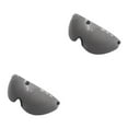 thumbnail image 2 of Transemion for Visor Peak 5-Snap Open Face Spare Parts Replaces Grey Type B 2Set, 2 of 6