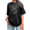 2-Black, variant on Women Resilient Desert Floral Cross Agave Thistle Butterfly Beetle Strength Faith Vintage Washed T-Shirt Crew Neck Tops